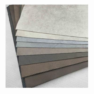 China Waterproof European Style Suede Fabric Factory Price Leatherette Upholstery Sofa Chair Bed Fabric Cloth for sale