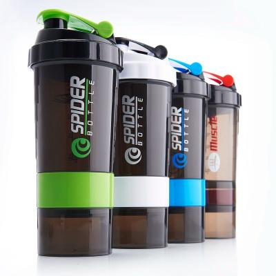 China Shaotian LOGO Private Label Viable Custom GYM Shakers Sports Bottle Protein Drinking Shaker Bottles Gym Bottle Shaker for sale