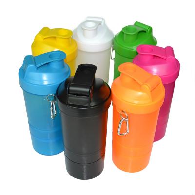 China Viable Shaotian BPA FREE Eco Friendly Outer Bottle Logo Brand Customized Wholesale Sports Shaker Bottle Blank Protein Shaker for GYM for sale