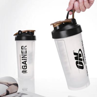 China Shaotian Bpa Free Portable Viable Free Custom Plastic Gym Shaker Bottle For Protein Tritan Protein Shaker Logo Gym Fitness Bpa Free for sale