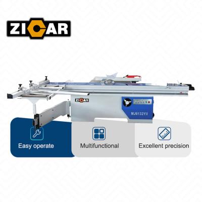 China ZICAR horizontal sliding table saw woodworking machinery high precision sliding table saw harvey for sale