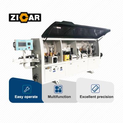 China Building Material Shops Multifunctional ZICAR Edge Bander Panel Dark Edging Machine for Woodworking Sideboard Door Making Machinery for sale