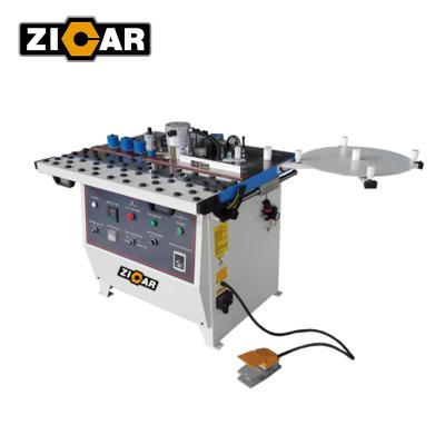 China Building Material Shops ZICAR Curved and Straight Edge Bander for Wood Board Tape Manual Dark Edging Machine MF515A for sale