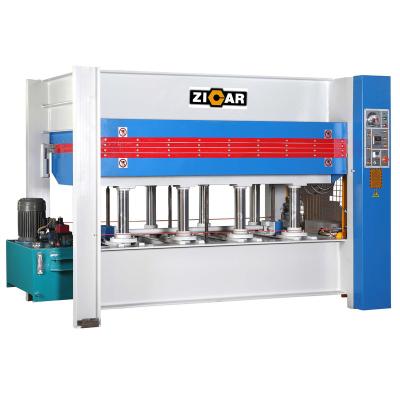 China Building Material Shops High Quality Wood Veneer Door Skin Laminating Hydraulic Hot Press Machine JY3848AX100T for sale