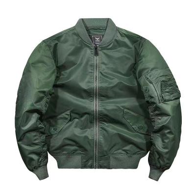 China Waterproof 2021 Wholesale Custom Plus Size Winter Bomber Baseball Jacket Leather Mens Jackets And Coats for sale