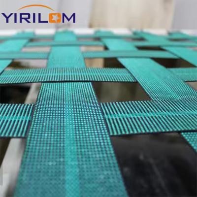 China Custom Elastic Webbing Strap Tape Elastic Belt Webbing Polypropylene PP Webbing For Sofa for sale