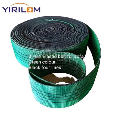 China Sofa Elastic Webbing Custom Elastic Bands Sofa Seat Woven  Elastic Webbing Product Import Elastic Belt for sale