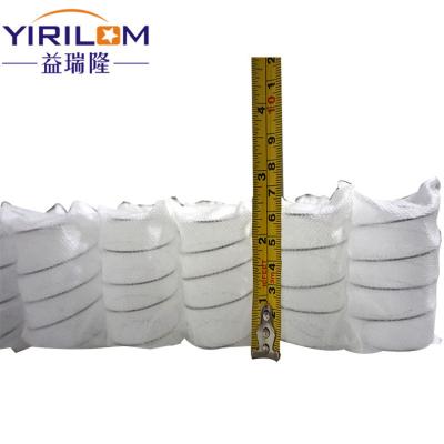 China Customized Size Comfortable 1.0mm Steel Wire Pocket Coil Spring For Pillow for sale