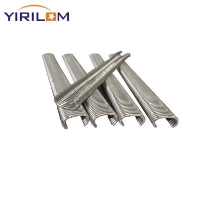 China C Type Rings Nails Staple Galvanized Hog Ring - Hog Ring Nails for sale