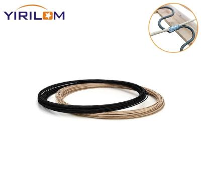 China Factory's 1.6 mm 2 mm Plastic and Paper Covered Wire for Sofa Zigzag Spring Fixing for sale