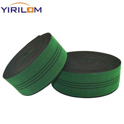 China High Quality Elastic Furniture Sofa Back Elastic Sofa Rubber Webbing for sale