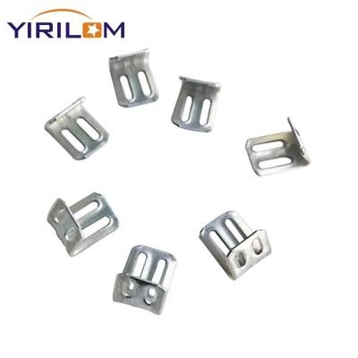 China Furniture Accessories Zigzag Spring Sofa Metal Clips 4 5 Holes Spring Clips for sale