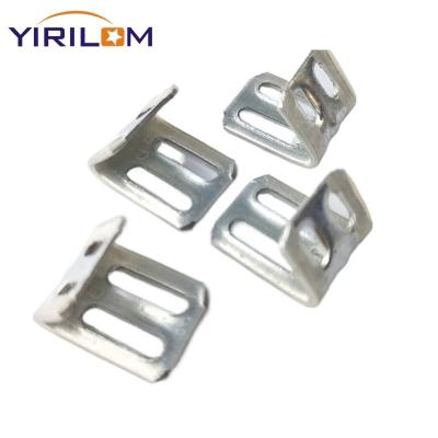 China Furniture Accessories Sofa Bed 4 Holes Metal Plastic Zig Zag Spring Clips For Sofa for sale