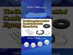 Customized Zigzag Springs for Sofa Seating with 3.8MM Wire Diameter for Home Furniture