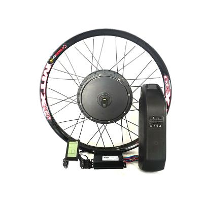 China 48V 500W 1000W 1500W Black Color Brushless Gearless Motor Electric Bike Conversion Kit 16