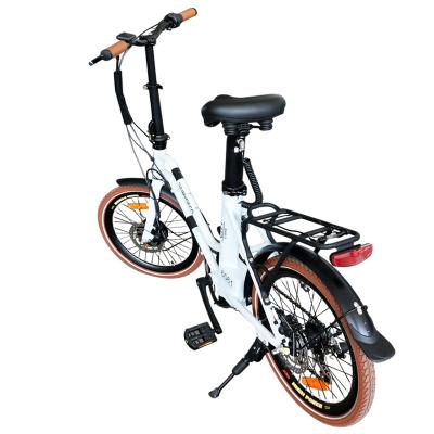 China Mini Mini White 36V 350W City Bike Elektrisches Fahrrad for sale