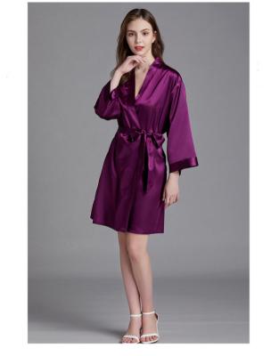 China Sexy QUICK DRY for Bridesmaid Long Robes Women Bath Nightgown for sale