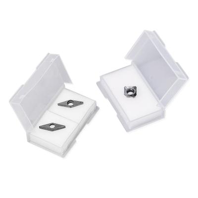 China Recycled Materials perfectClassic Design Serrated Carbide Insert Plastic Packaging Box For CNC Cutting Tool for sale