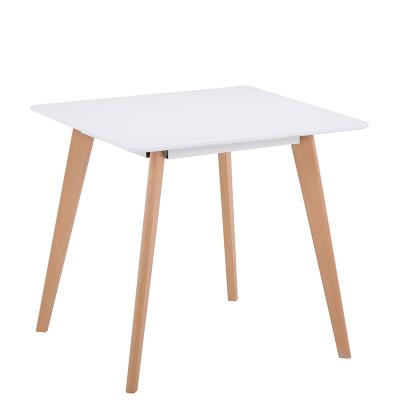 China Morden Style Durable MDF Surface Restaurant Simple Dining Table for sale