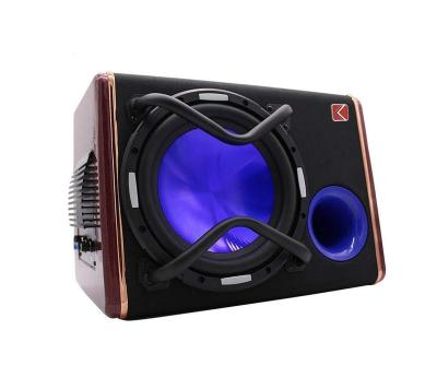 China Car Audio Speaker System 1200W 10 Inch Amplifier 12V Car Speaker Car Subwoofer Modified Enclosure for sale