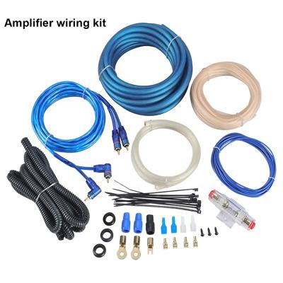 China High Quality Loudspeaker Power Cable 4GA Amplifier Speaker Wiring Kit for sale