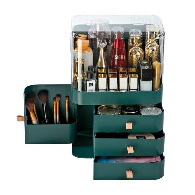 China Viable Professional Manufacturer Cosmetic Case Hold Brush Makeup Organizer Storage Box for sale