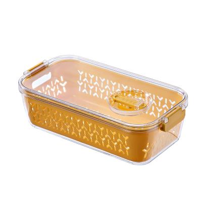 China Life-sustainable plastic kitchen storage box home kitchen life quality fashion clear plastic storage box for sale