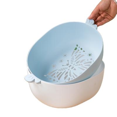 China Sustainable Quality Plastic Drain Basket Low Price Guaranteed Multifunctional Kitchen for sale