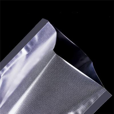 China Microwavable 3 Side Seal Open Top Heat Seal Aluminum Foil Coated Kraft Paper Food Storage Vacuum Bag for sale