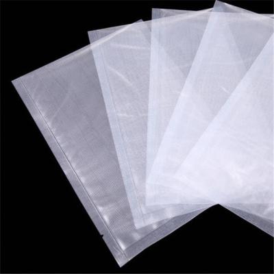 China Recyclable Manufacture Customized 3 Side Seal Nylon Vacuum Packaging Bags / Nylon Pouch For Frozen Food With Tear Notch for sale