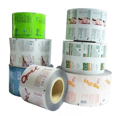 China Low MOQ recyclable high quality thermal lamination film roll for sale, food packaging plastic roll film for sale