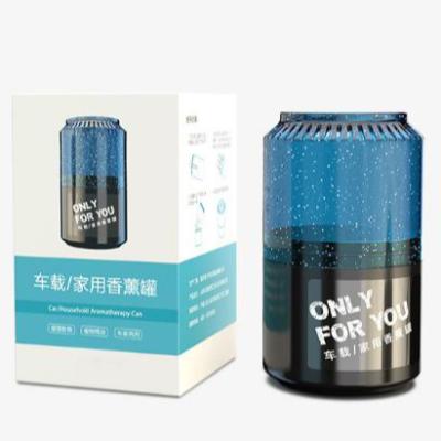 China Portable Sports Flower Fragrance Lamp Cans Car Humidification Aromatherapy Mist Maker for sale