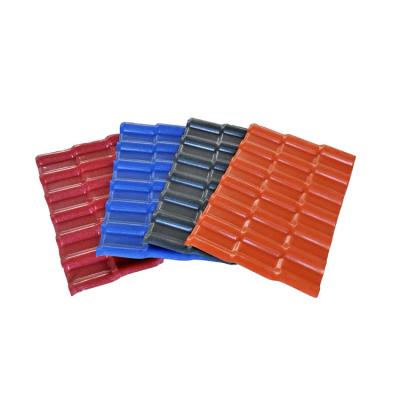 China American Manufacturer Wholesale Plastic Nano Synthetic Resin PVC Roof Tile For Sale for sale