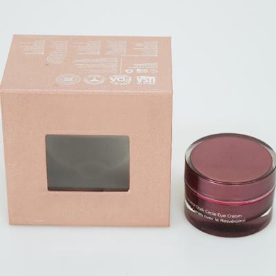 China TOSUN Logo Cosmetic Paper Box Rigid Makeup Cream Powder Packaging Boxes Custom Skin Care Recyclable Boxes for sale