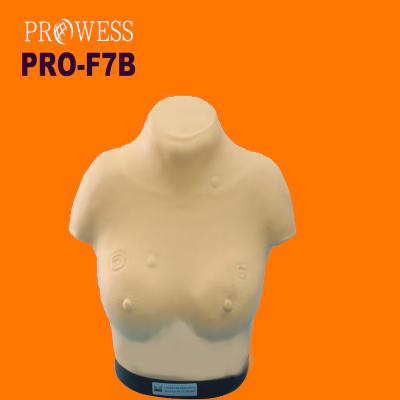 China PRO-F7B Realistic Human Vivid Upper Inspection And Palpation Simulation Breast Medical Teaching Model for sale