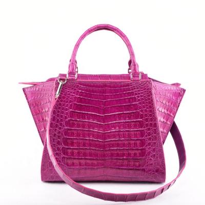 China Luxury Designer Lady Lady Handbags Crocodile Leather Lady Handbags Purse for sale