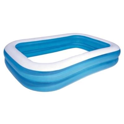 China Hot sale blue and white indoor and outdoor inflatable swimming pool for kids indoor and outdoor water sport for sale