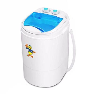 China Portable Hotel 4.5kg Single Shoe Cloth Drum With Spin Dry Bucket For House And Boarding Mini Washing Machine for sale