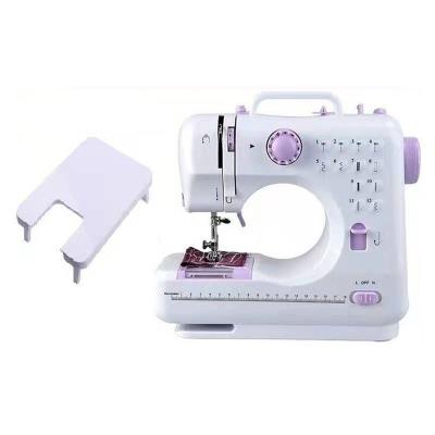 China 2021 ABS Mini Portable Sewing Machine Portable Home Use for Clothes and Cloth Clothing Portable Machines for sale