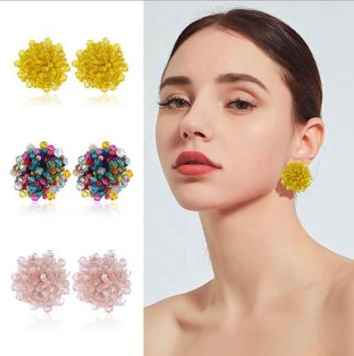 China Nickel Free Fashion Seed Bead Earrings, Crystal Miyuki Beaded Earrings, Beaded Earrings for sale