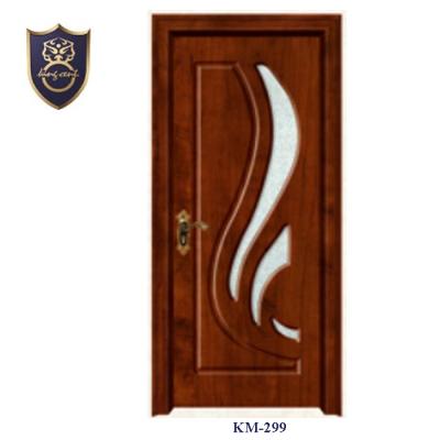 China Modern Interior Standing And Solid Wood Material Door PVC MEMBRANE DOOR for sale