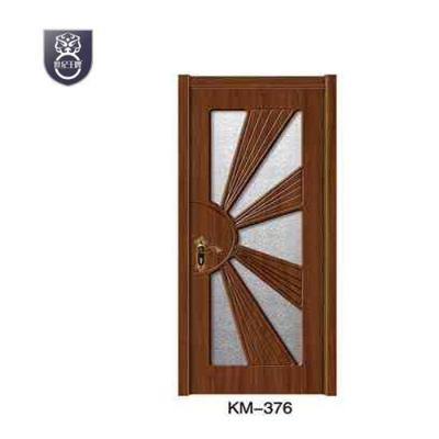 China Modern 2021 factory direct sale 10%! interior door mdf pvc doors with pvc puertas glass vidrio pue cheap price for sale