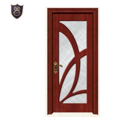 China Waterproof MDF Door Hardware And Exterior Finish Single Laminate Door Finish Designs for sale