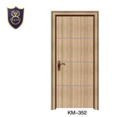 China Simple Design Modern Basic Cheap Easy Fit PVC Interior Doors Online for sale