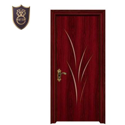 China Modern classic patterns design high quality teak wood main door for sale