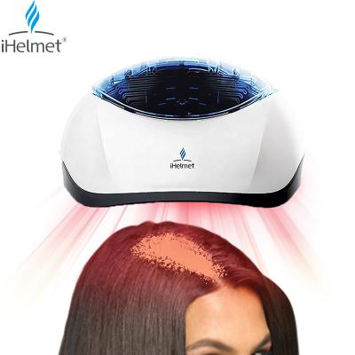 China iHelmet OEM Smart Hair Growth Helmet Red Infrared Hair-Repair Led Light Therapy Hair Loss Treatment Machine Laser Regrowth Cap for sale