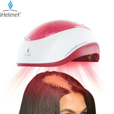 China Hair-Repairing iHelmet Laser Hair Helmet Grow Machine Regrowth Cap Hair Loss Treatment Machine Led Hair Growth Red Light Therapy Cap for sale