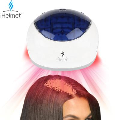 China Hair-Repair iHelmet Hair Growth Helmet Hair Loss Treatment 650nm 200 Rechargeable Wireless Diode Laser Cap Hair Regrowth Cap Wireless for sale