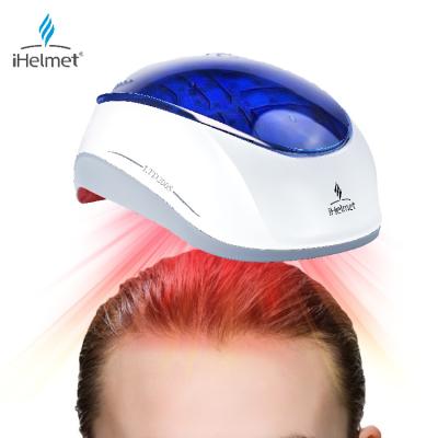 China iHelmet 650nm Infrared Red Light Therapy Laser Hair Growth Helmet For Hair Treatment 36/88/160/200 for sale