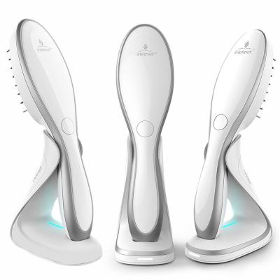 China Hair-Repair Beauty Equipment Photon Hair Loss Treatment Machine Multifunctional Hair Regrowth Vibration Massage Led Hair Growth Laser Comb for sale